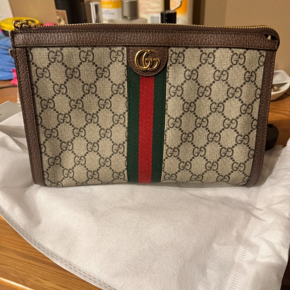 Gucci Supreme Ophidia Cosmetic Bag